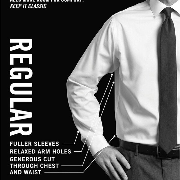 Tommy Hilfiger Mens Casual Plain New Shirt with Tags - Picture 4 of 6